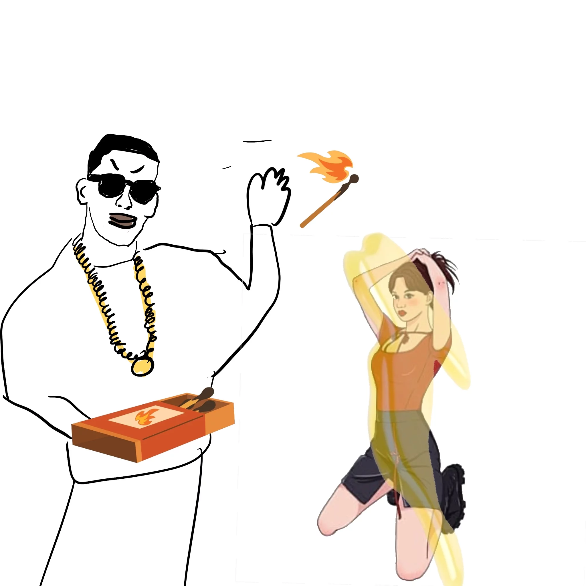 a ella le gusta la gasolina